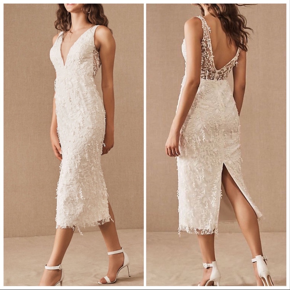 BHLDN x Jenny Yoo Marisol Little White Dress